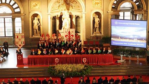 Anno accademico 2011-2012, apertura solenne a Palazzo Vecchio