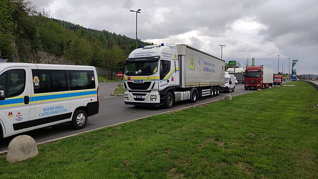 Missione in Moldavia delle Misericordie toscane