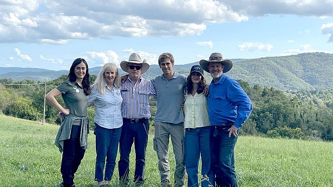 Allevatori australiani in visita al Parco delle Foreste casentinesi