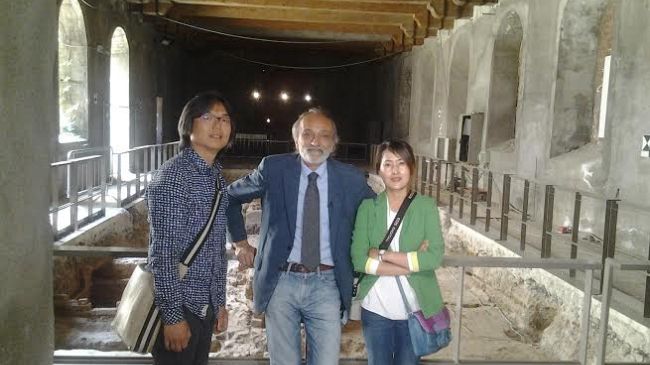 Leonardo, la TV della Corea del sud a Sant'Orsola