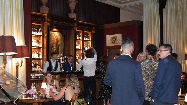 L'Amaro Santoni ieri sera a Firenze