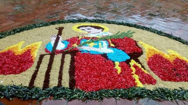 Fucecchio si veste a festa, torna l'infiorata del Corpus Domini 