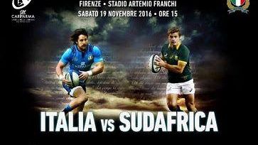 Rugby: a Firenze una settimana di iniziative prima della partita Italia-Sudafrica