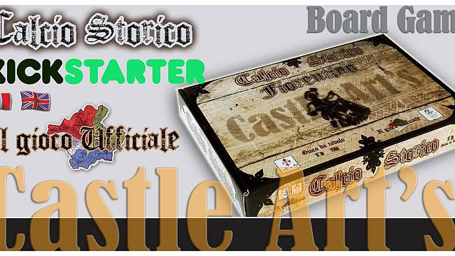 Su KickStarter il Calcio Storico in versione board game