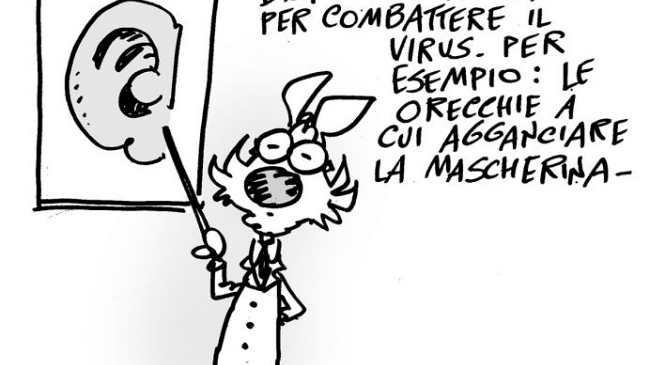 “Come ti frego il virus! 2020”: Lupo Alberto in trincea