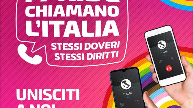 I Pride chiamano l'Italia: flash mob a Firenze l'8 luglio