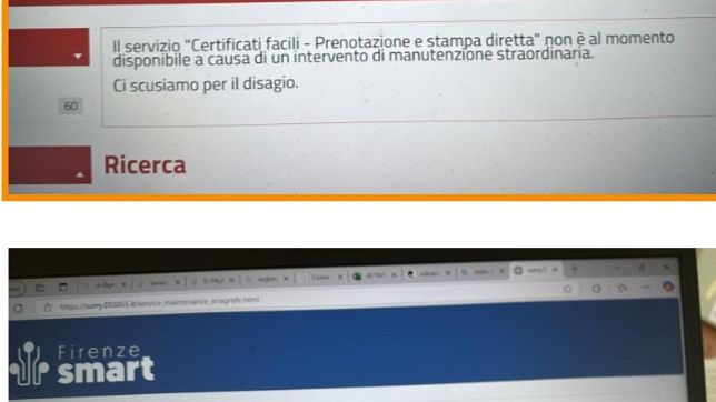 Certificati anagrafici, problemi a Firenze 