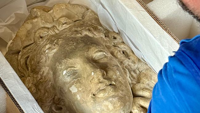 Testa di Medusa (Scuola Giambologna), restauro all'Opificio