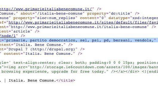 Primarie del Centrosinistra: il firewall del potere