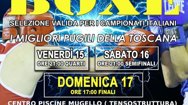 Campionati toscani Elite 2019, Borgo San Lorenzo dal 15 a l 17 Novembre