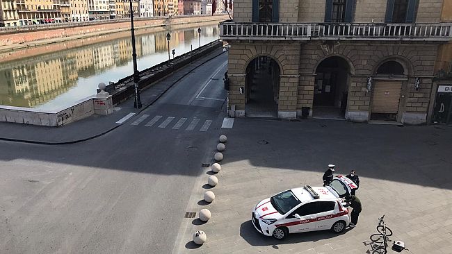 Emergenza Covid: i controlli della Polizia Municipale durante il primo coprifuoco