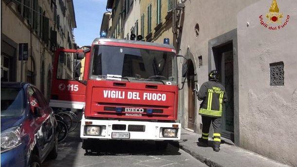 Firenze: incendio in un appartamento in centro