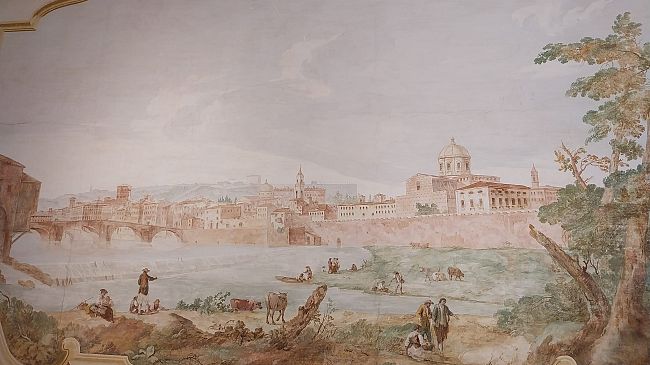 Uno scorcio di Firenze al Museo nazionale di Villa Pisani
