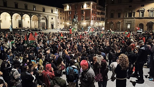 Non un nome di meno: cortei pro Gaza a Firenze e dintorni