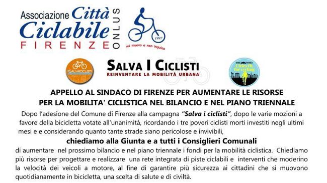 Più sicurezza per i ciclisti