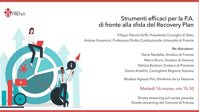 Enti locali e Recovery Plan, diretta streaming da Firenze