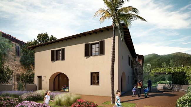 Casa Marlène, un taglio del nastro solo simbolico