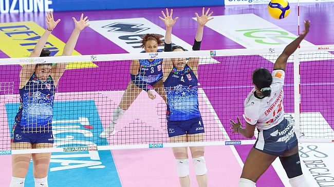 Bisonte Firenze contro Bergamo a Palazzo Wanny