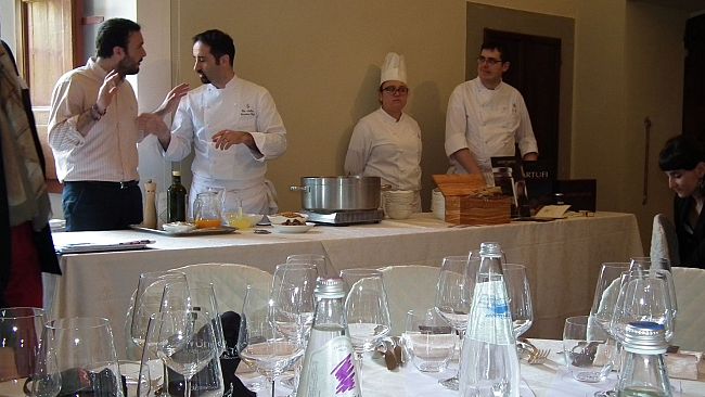 Una cascata di diamanti neri ai Salotti del Gusto