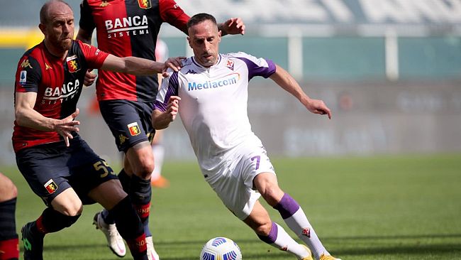 Viola, Ribery espulso si scusa con i compagni