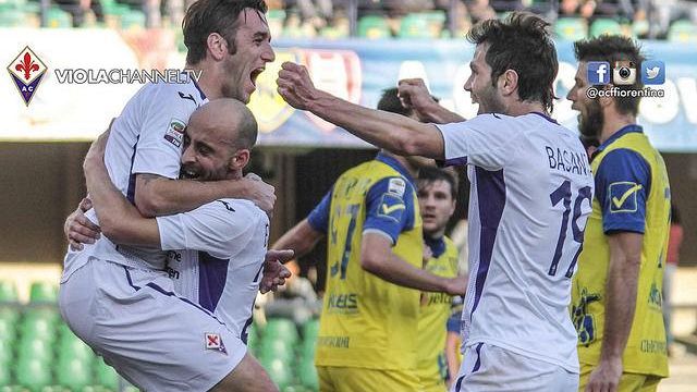 La Fiorentina non brilla ma vince col Chievo.