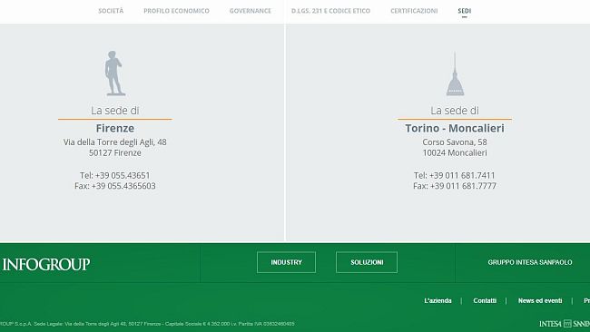 Intesa Sanpaolo cede Infogroup a Engineering: vertenza in corso