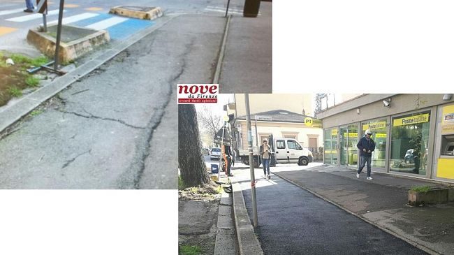 Marciapiede dissestato: i vigili di quartiere lo fanno riparare