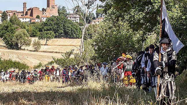 Rivive l'atmosfera della celebre battaglia di Scannagallo