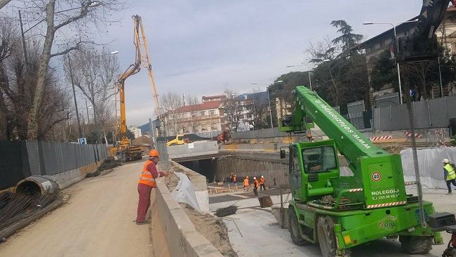 Tramvia: lunedì sera scavo per l’acquedotto in viale Strozzi all’altezza di viale Lavagnini