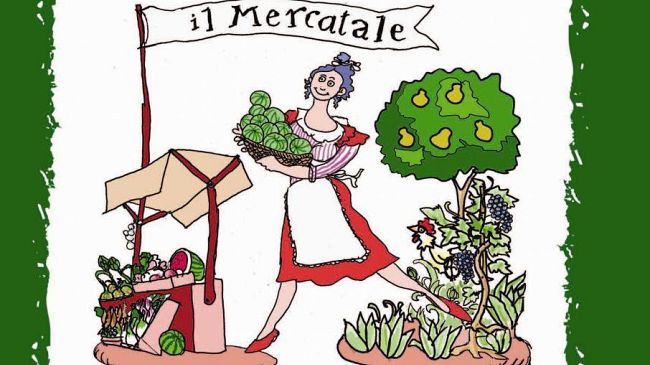 Mercatale di Firenze in piazza della Repubblica