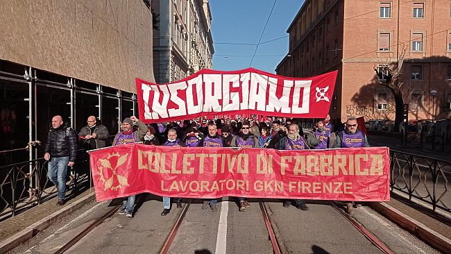 Chiede sostegno il Collettivo di fabbrica ex Gkn
