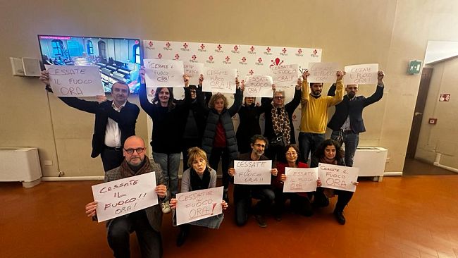 Appello per il cessate il fuoco nella Striscia di Gaza, è polemica