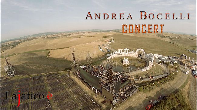 Andrea Bocelli: il concerto evento a Lajatico con la grande danza