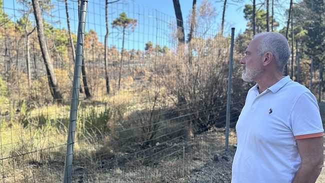 Tragico incendio al Poligono, limitati i danni a flora e fauna