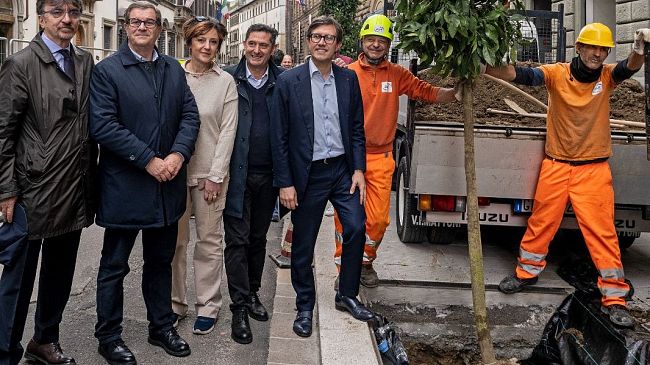 Via Cavour la strada degli aranci