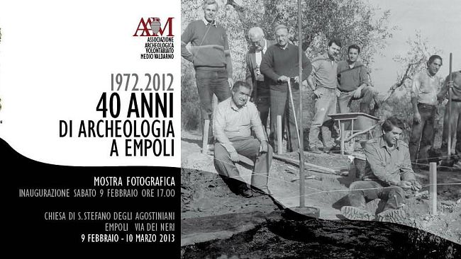 Mostra: 40 anni dell’Associazione archeologica valdarno