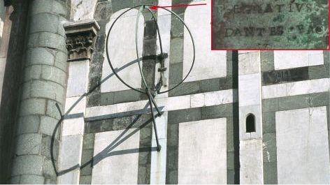 Astronomia: domani nella basilica di S. Maria Novella il passaggio del Sole sulla linea meridiana