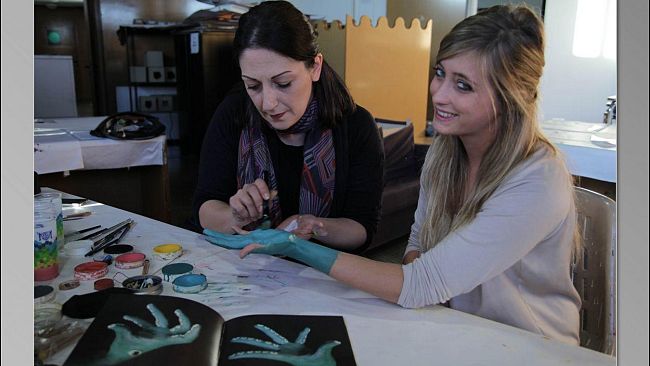 Alle Pavoniere la sede della Sacred Art School Onlus