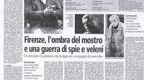 Mostro di Firenze: il giornalista Mario Spezi denuncia il superpoliziotto Giuttari