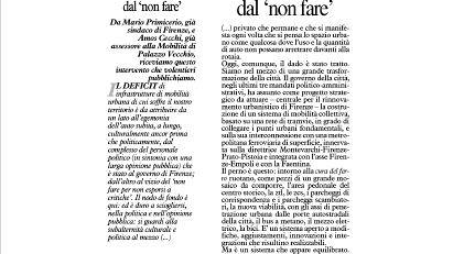 Tramvia: liberiamoci del <I>non fare</I>