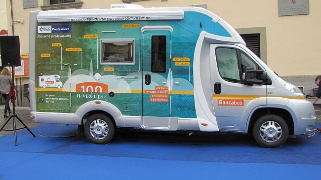 BCC Pontassieve inaugurato il Bancabus