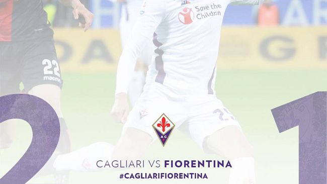 La Fiorentina naufraga a Cagliari