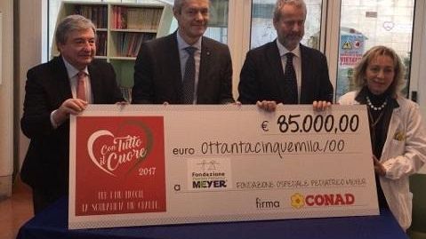 ​Conad a fianco del Meyer per la ricerca su gravi malattie genetiche