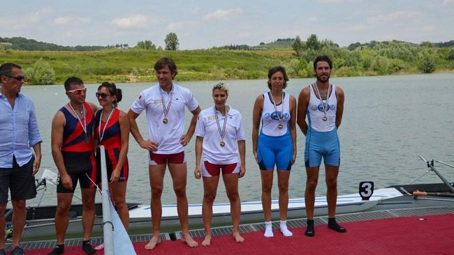 Società Canottieri, pioggia di titoli ai Campionati italiani master