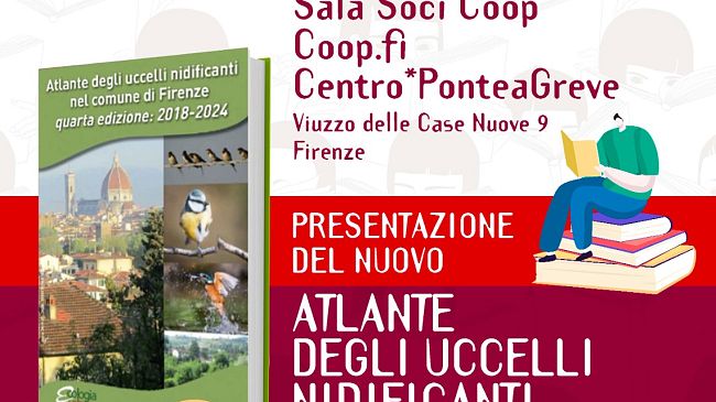 Il nuovo atlante degli uccelli di Firenze