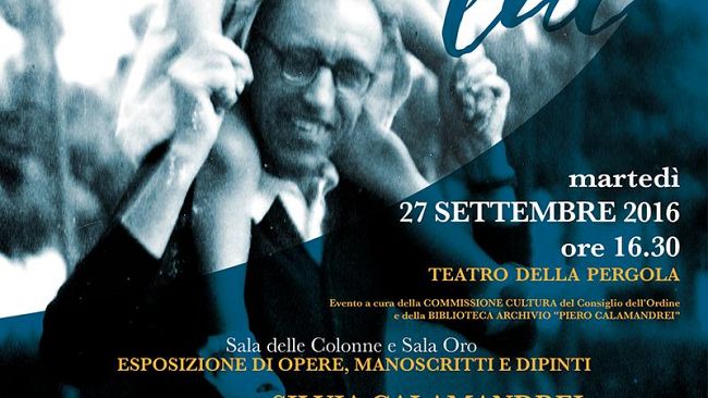 Piero Calamandrei: il 60° anniversario della scomparsa
