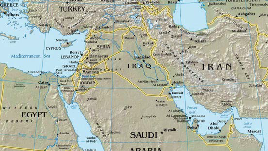 Le frontiere del quadrante mediorientale