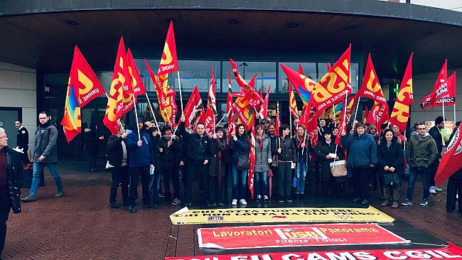 Stamani sciopero a Panorama dei Gigli