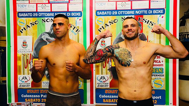 Balli VS Ciofani le operazioni del peso