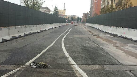 Tramvia: i cantieri di Novoli di nuovo deserti